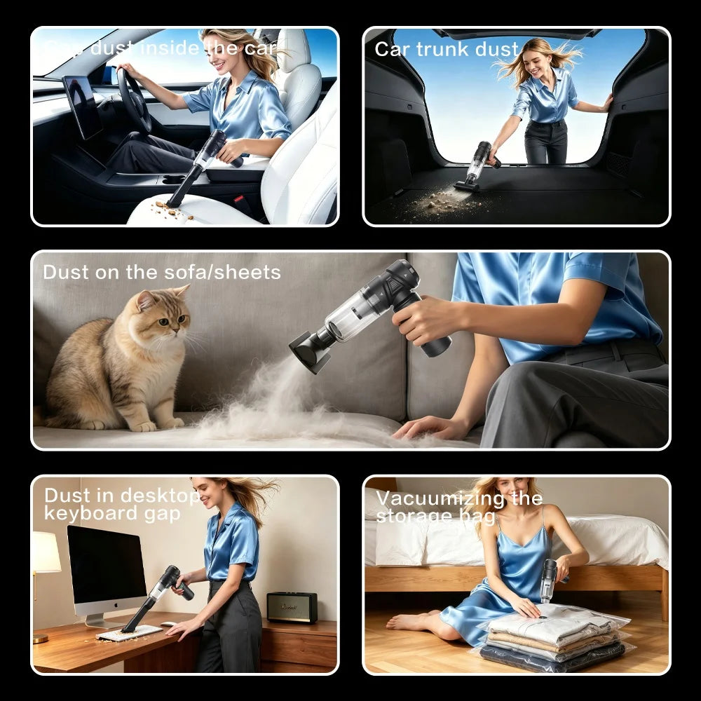 VACUUMIX Pro, aspirateur voiture sans fil, photo produit 3